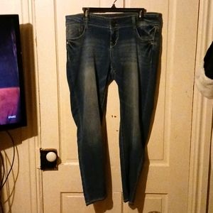 NWOT-  Vintage BONGO 17 Straight Light Blue Jeans